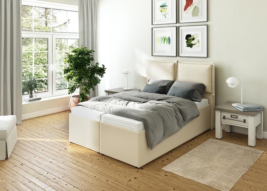 Maintal Gestoffeerd bed Lyara naar keuze zonder matras of kies uit 3 matrassoorten - Foto 7