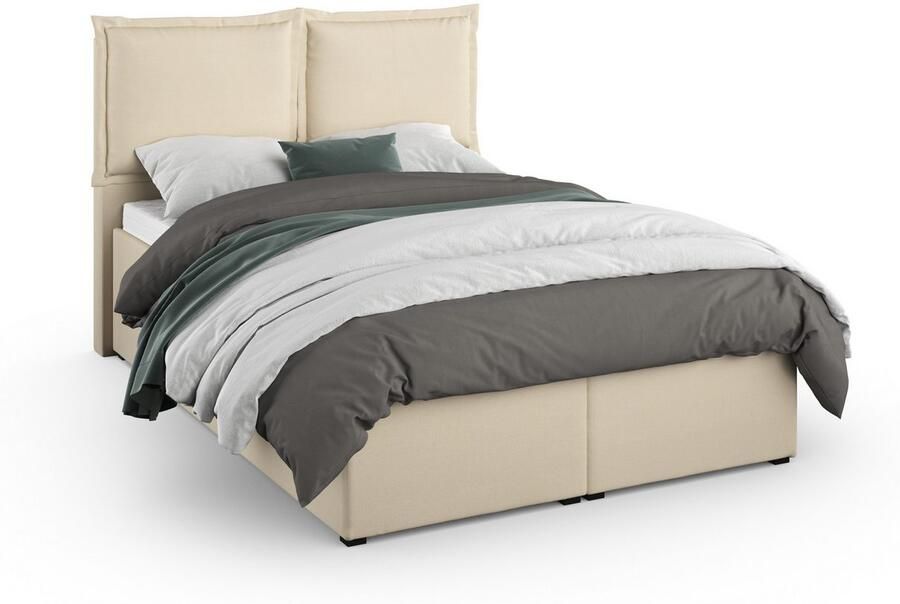 Maintal Gestoffeerd bed Lyara naar keuze zonder matras of kies uit 3 matrassoorten - Foto 3
