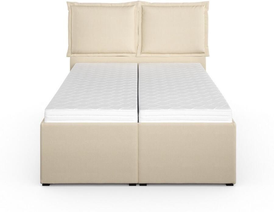 Maintal Gestoffeerd bed Lyara naar keuze zonder matras of kies uit 3 matrassoorten