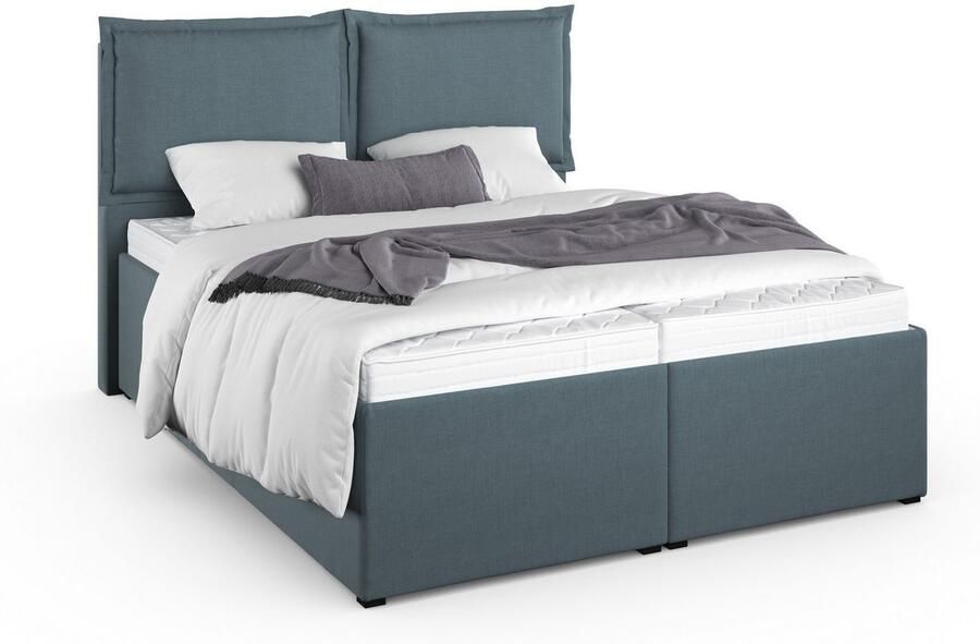 Maintal Gestoffeerd bed Lyara naar keuze zonder matras of kies uit 3 matrassoorten - Foto 3