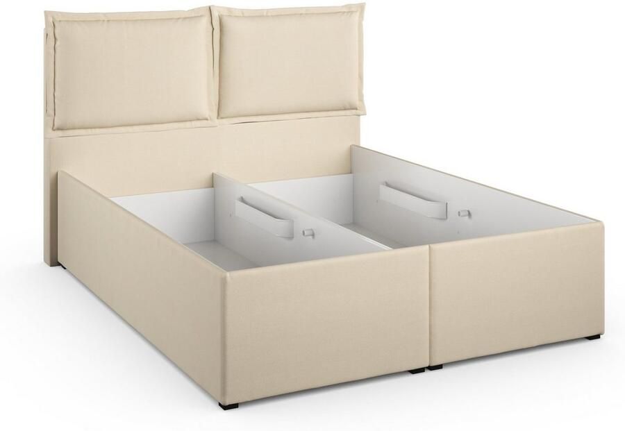 Maintal Gestoffeerd bed Lyara naar keuze zonder matras of kies uit 3 matrassoorten - Foto 3