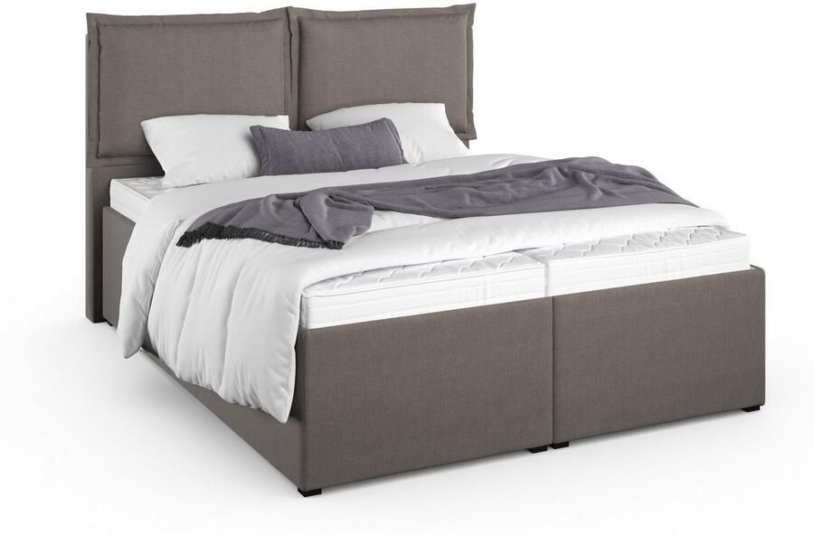 Maintal Gestoffeerd bed Lyara naar keuze zonder matras of kies uit 3 matrassoorten - Foto 3