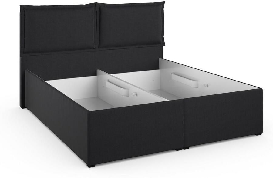 Maintal Gestoffeerd bed Lyara naar keuze zonder matras of kies uit 3 matrassoorten - Foto 3