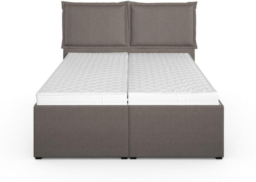 Maintal Gestoffeerd bed Lyara naar keuze zonder matras of kies uit 3 matrassoorten