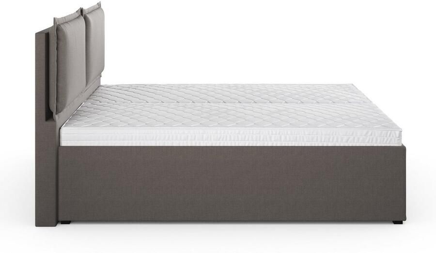 Maintal Gestoffeerd bed Lyara naar keuze zonder matras of kies uit 3 matrassoorten - Foto 6