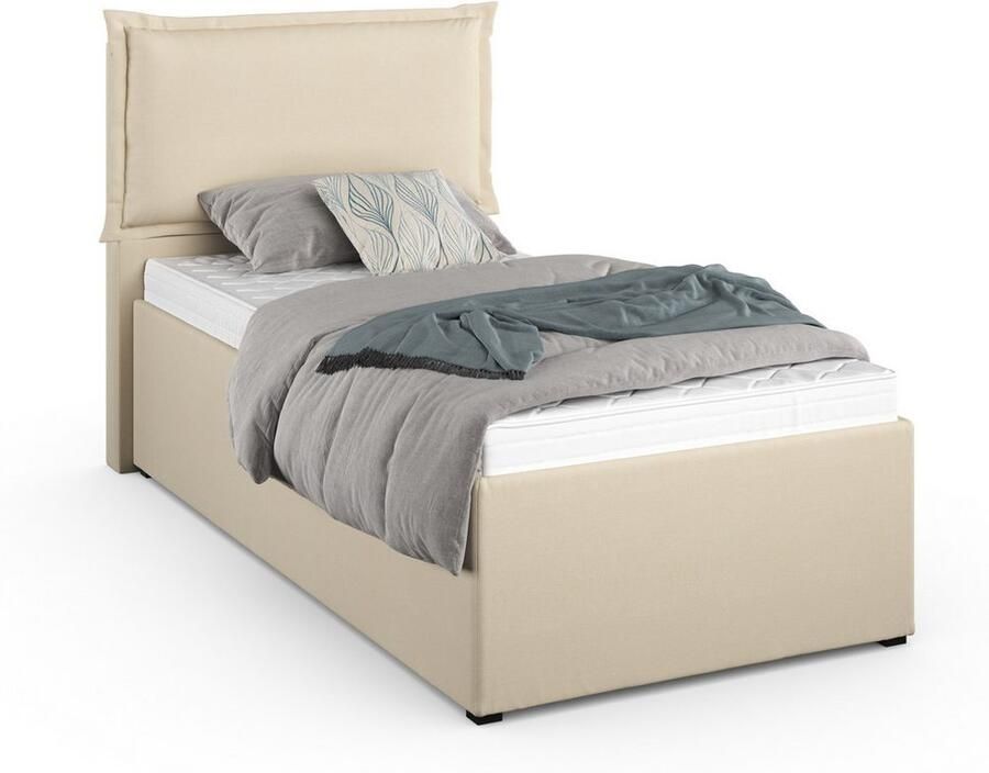 Maintal Gestoffeerd bed Lyara naar keuze zonder matras of kies uit 3 matrassoorten - Foto 3