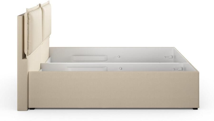 Maintal Gestoffeerd bed Lyara naar keuze zonder matras of kies uit 3 matrassoorten - Foto 9