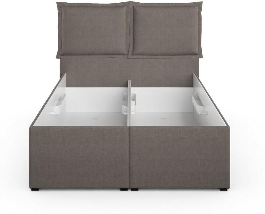 Maintal Gestoffeerd bed Lyara naar keuze zonder matras of kies uit 3 matrassoorten