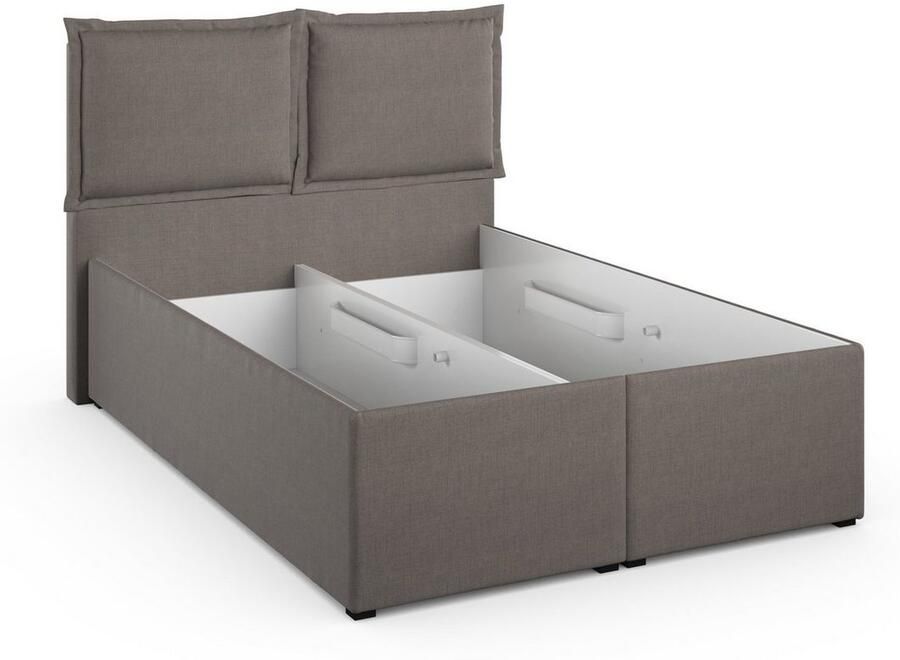 Maintal Gestoffeerd bed Lyara naar keuze zonder matras of kies uit 3 matrassoorten - Foto 2