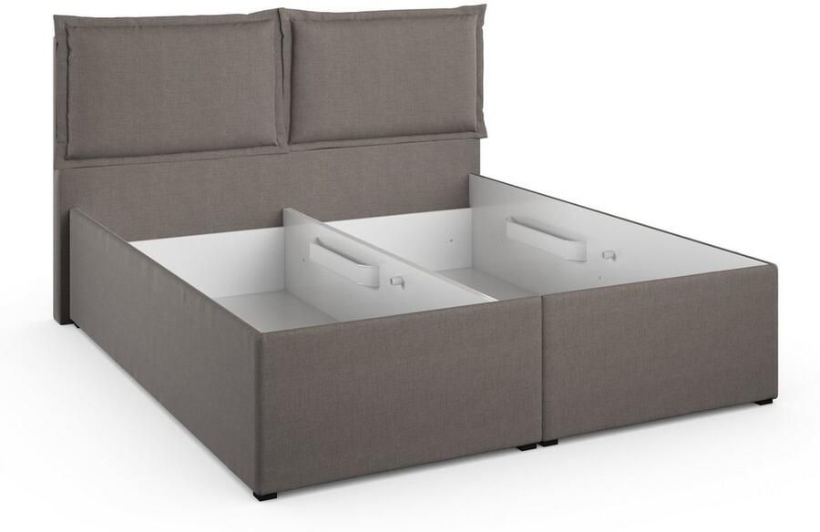 Maintal Gestoffeerd bed Lyara naar keuze zonder matras of kies uit 3 matrassoorten - Foto 3