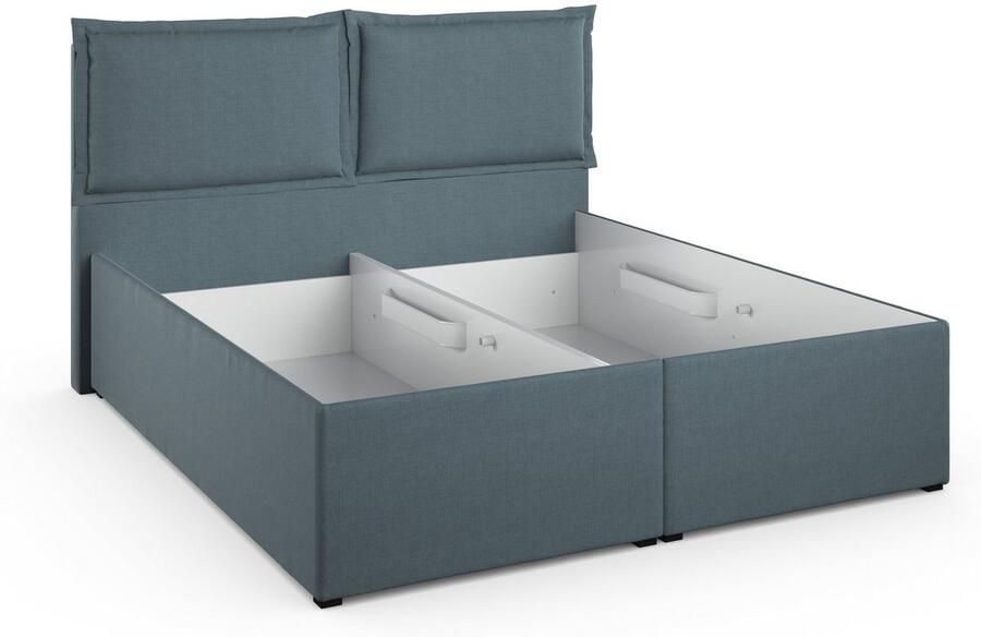 Maintal Gestoffeerd bed Lyara naar keuze zonder matras of kies uit 3 matrassoorten - Foto 2