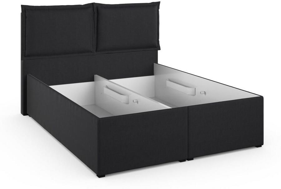 Maintal Gestoffeerd bed Lyara naar keuze zonder matras of kies uit 3 matrassoorten - Foto 3