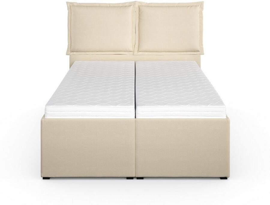 Maintal Gestoffeerd bed Lyara naar keuze zonder matras of kies uit 3 matrassoorten