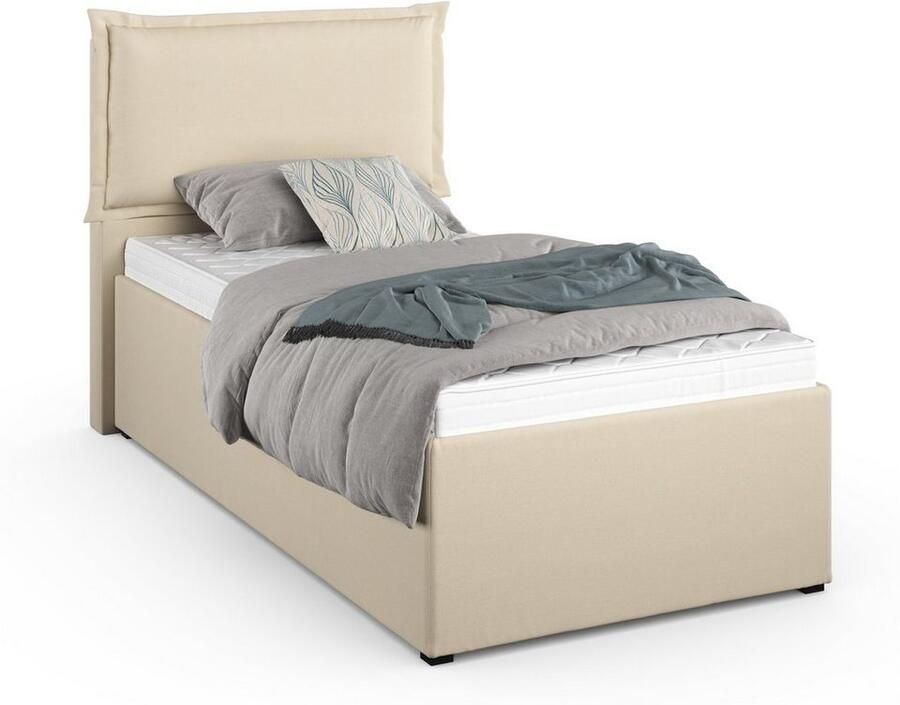 Maintal Gestoffeerd bed Lyara naar keuze zonder matras of kies uit 3 matrassoorten - Foto 3