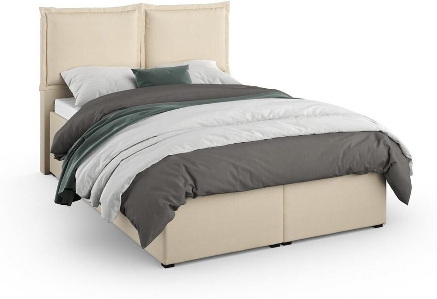 Maintal Gestoffeerd bed Lyara naar keuze zonder matras of kies uit 3 matrassoorten - Foto 4