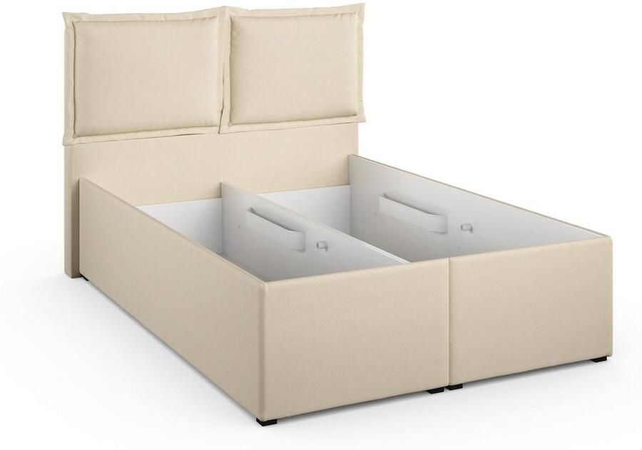 Maintal Gestoffeerd bed Lyara naar keuze zonder matras of kies uit 3 matrassoorten - Foto 2