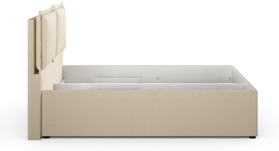 Maintal Gestoffeerd bed Lyara naar keuze zonder matras of kies uit 3 matrassoorten - Foto 9