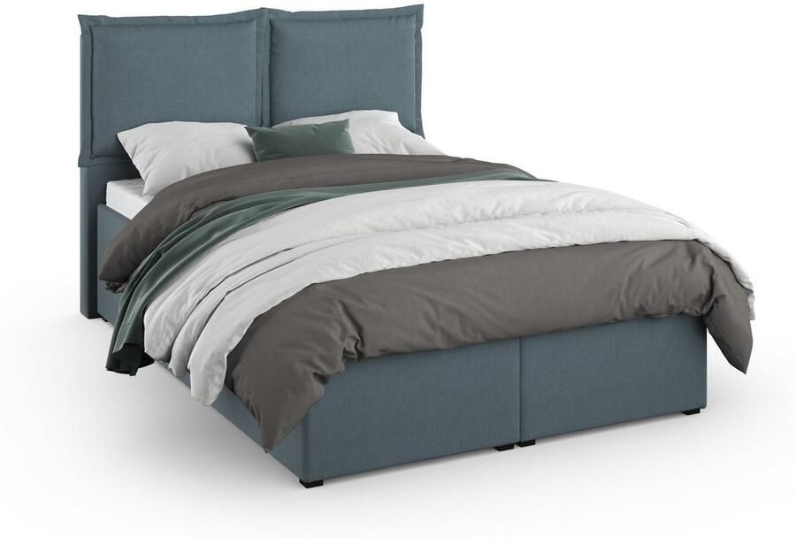 Maintal Gestoffeerd bed Lyara naar keuze zonder matras of kies uit 3 matrassoorten - Foto 3