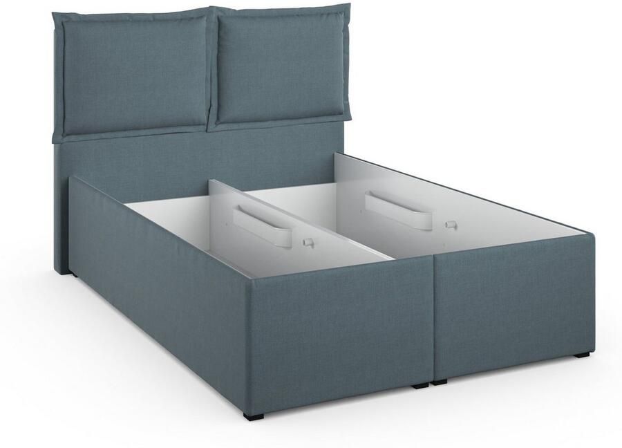 Maintal Gestoffeerd bed Lyara naar keuze zonder matras of kies uit 3 matrassoorten - Foto 3