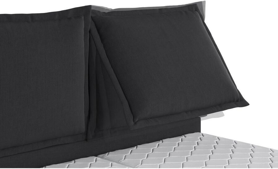 Maintal Gestoffeerd bed Lyara naar keuze zonder matras of kies uit 3 matrassoorten - Foto 6
