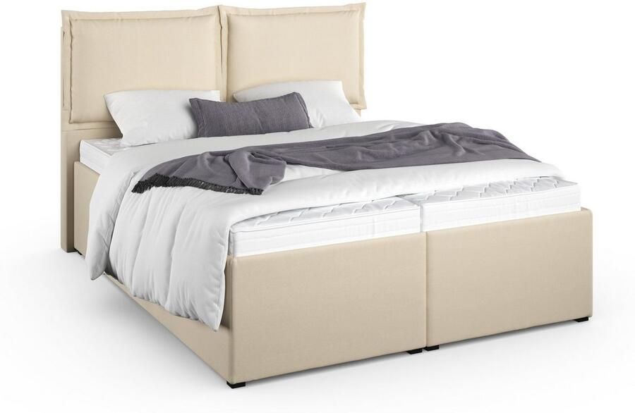 Maintal Gestoffeerd bed Lyara naar keuze zonder matras of kies uit 3 matrassoorten - Foto 5