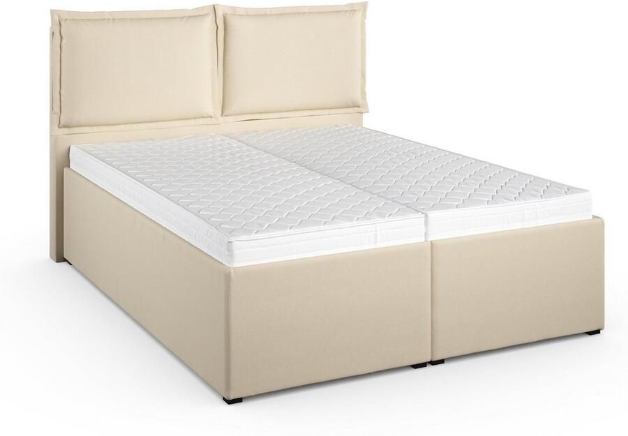 Maintal Gestoffeerd bed Lyara naar keuze zonder matras of kies uit 3 matrassoorten - Foto 2