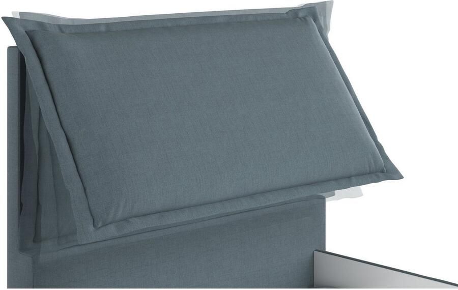 Maintal Gestoffeerd bed Lyara naar keuze zonder matras of kies uit 3 matrassoorten - Foto 6