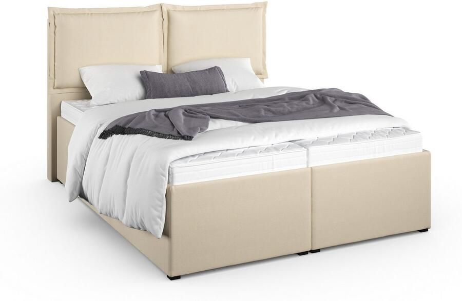 Maintal Gestoffeerd bed Lyara naar keuze zonder matras of kies uit 3 matrassoorten - Foto 3