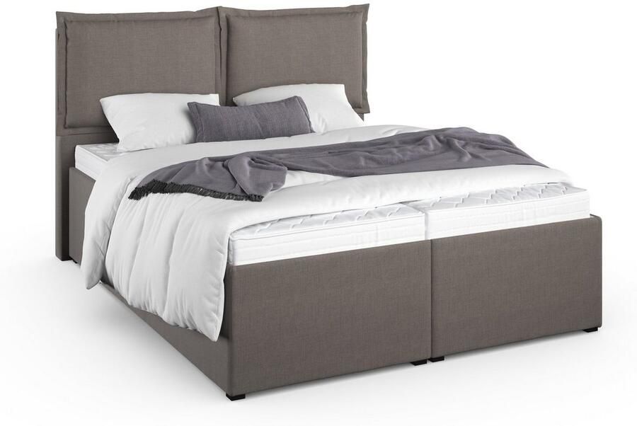 Maintal Gestoffeerd bed Lyara naar keuze zonder matras of kies uit 3 matrassoorten - Foto 3