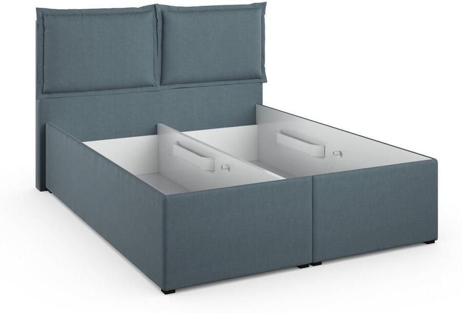 Maintal Gestoffeerd bed Lyara naar keuze zonder matras of kies uit 3 matrassoorten - Foto 3