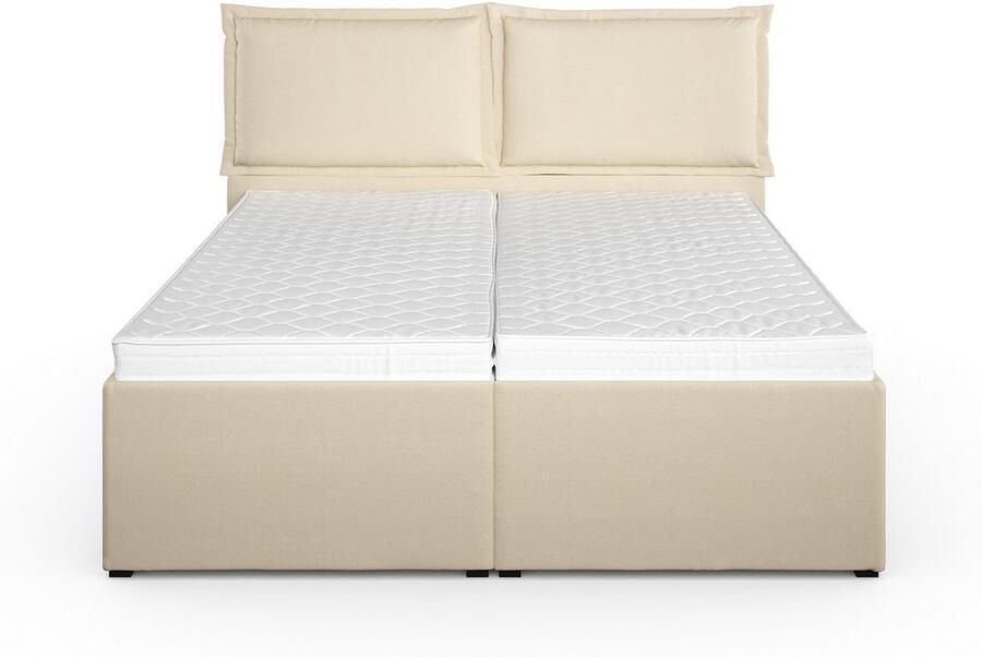 Maintal Gestoffeerd bed Lyara naar keuze zonder matras of kies uit 3 matrassoorten