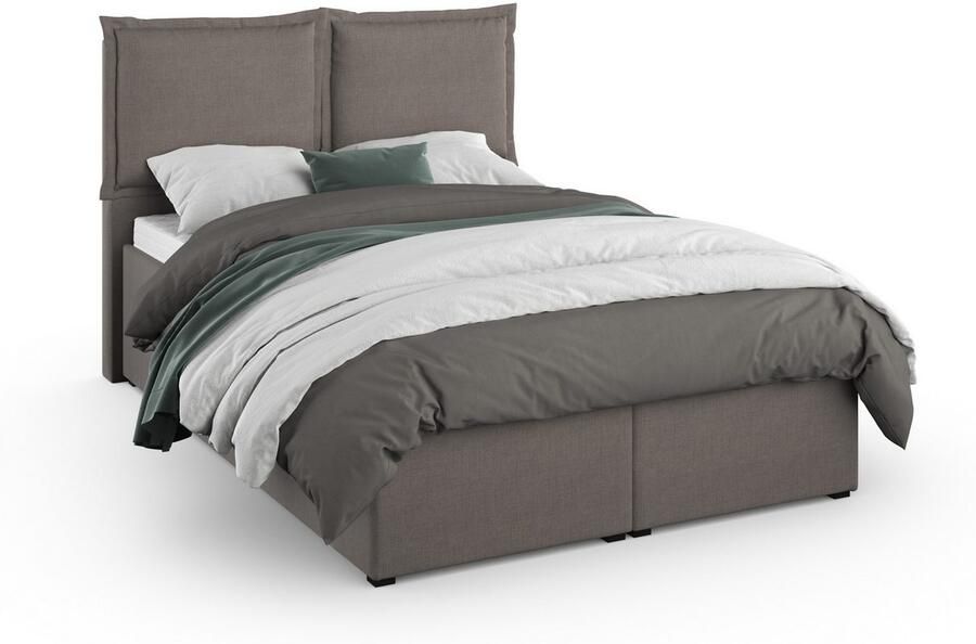 Maintal Gestoffeerd bed Lyara naar keuze zonder matras of kies uit 3 matrassoorten - Foto 3