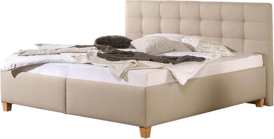 Maintal Gestoffeerd bed Madane naar keuze met matras in de hardheden h2 h3 of h4 - Foto 10