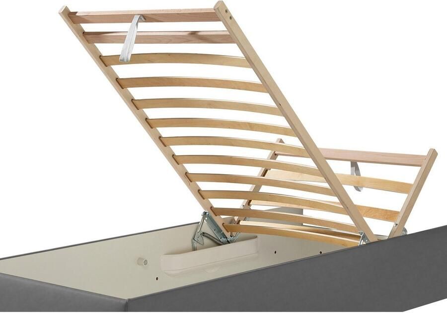 Maintal Gestoffeerd bed Madane naar keuze met matras in de hardheden h2 h3 of h4 - Foto 2