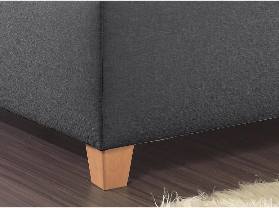 Maintal Gestoffeerd bed Madane naar keuze met matras in de hardheden h2 h3 of h4