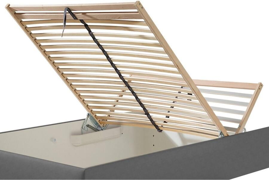 Maintal Gestoffeerd bed Madane naar keuze met matras in de hardheden h2 h3 of h4 - Foto 7