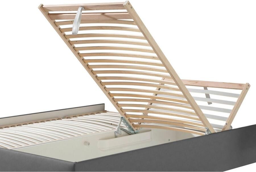 Maintal Gestoffeerd bed Madane naar keuze met matras in de hardheden h2 h3 of h4 - Foto 3