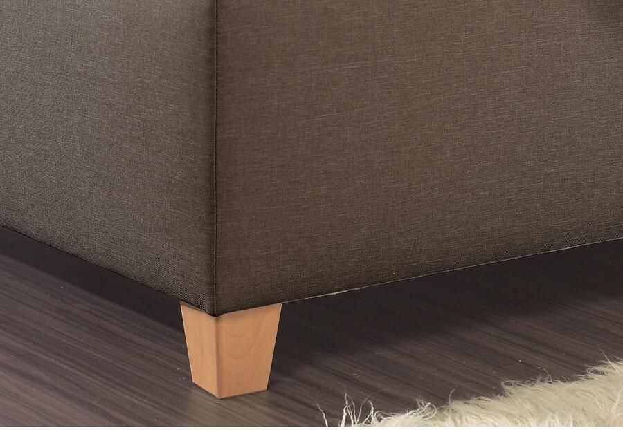 Maintal Gestoffeerd bed Madane naar keuze met matras in de hardheden h2 h3 of h4 - Foto 2