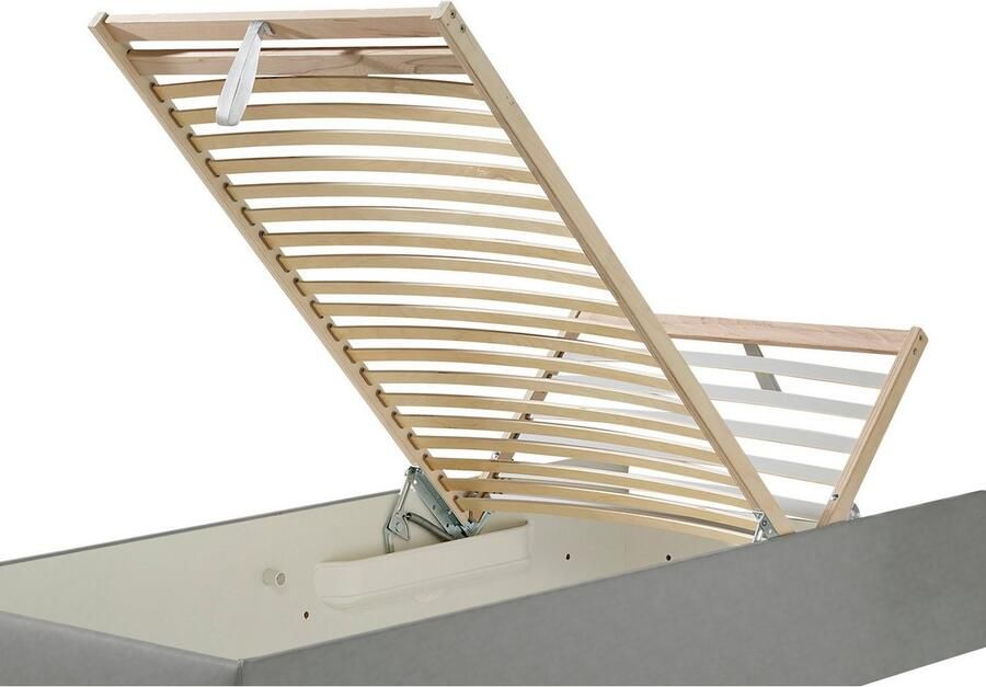 Maintal Gestoffeerd bed Madane naar keuze met matras in de hardheden h2 h3 of h4 - Foto 3