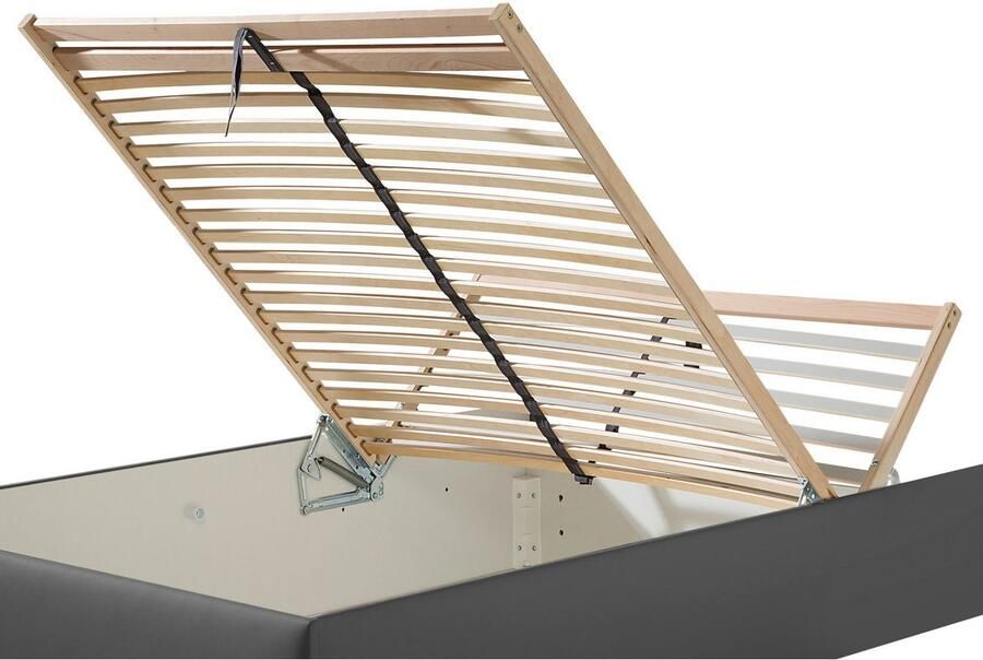 Maintal Gestoffeerd bed Makana met bedlade ook beschikbaar in h4 - Foto 3