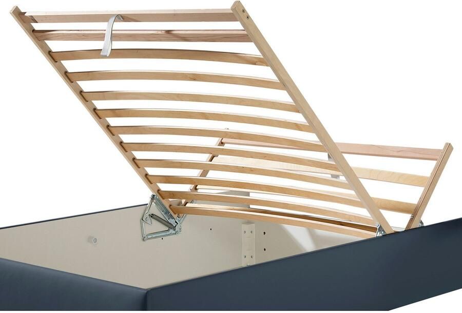 Maintal Gestoffeerd bed Makana met bedlade ook beschikbaar in h4 - Foto 4