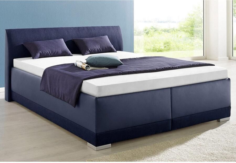 Maintal Gestoffeerd bed Makana met bedlade ook beschikbaar in h4 - Foto 6