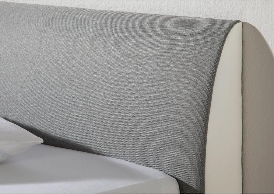 Maintal Gestoffeerd bed Makana met bedlade ook beschikbaar in h4