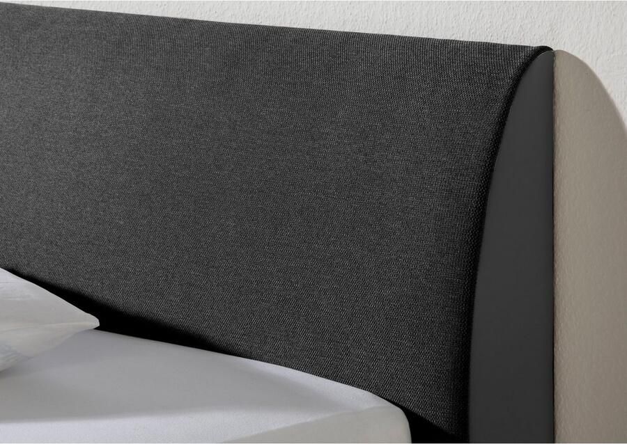 Maintal Gestoffeerd bed Makana met bedlade ook beschikbaar in h4