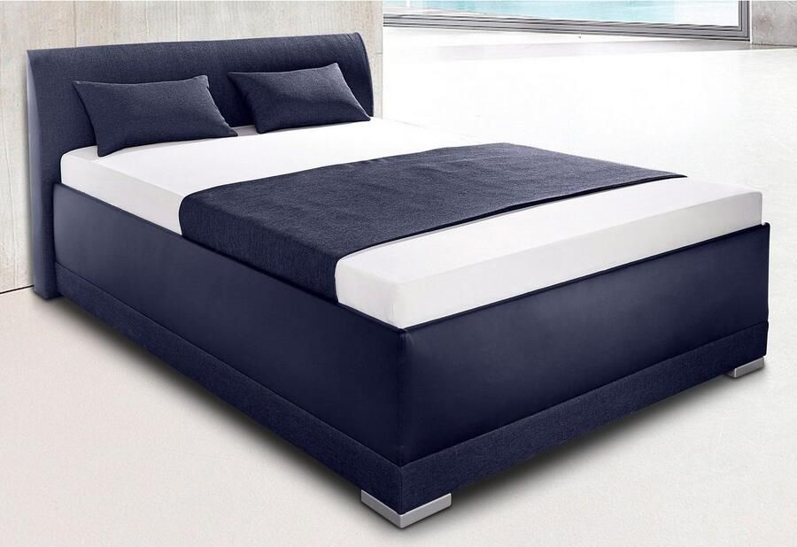 Maintal Gestoffeerd bed Makana met bedlade ook beschikbaar in h4 - Foto 3