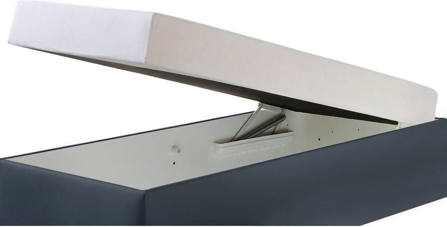 Maintal Gestoffeerd bed Makana met bedlade ook beschikbaar in h4 - Foto 3