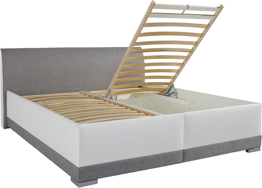 Maintal Gestoffeerd bed Makana met bedlade ook beschikbaar in h4 - Foto 2