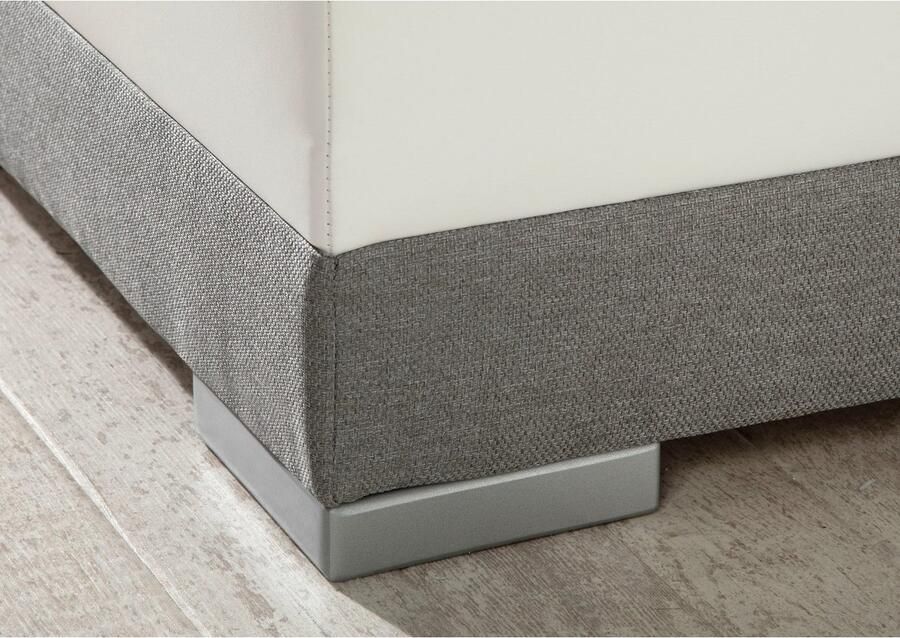 Maintal Gestoffeerd bed Makana met bedlade ook beschikbaar in h4