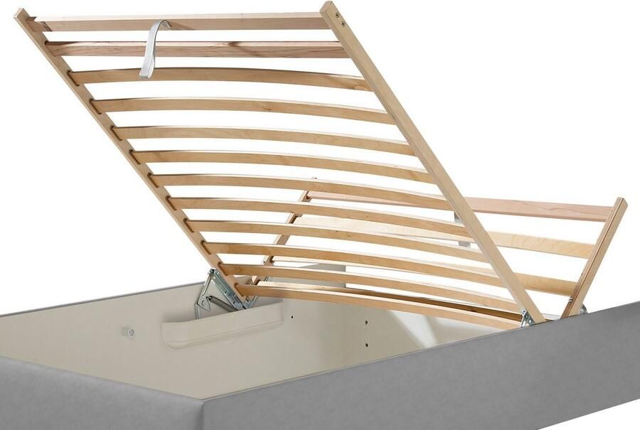 Maintal Gestoffeerd bed Mison met of zonder matras bonell- koudschuim- pocketveringskern matras - Foto 3