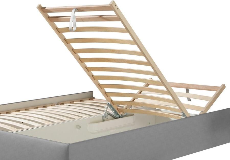Maintal Gestoffeerd bed Mison met of zonder matras bonell- koudschuim- pocketveringskern matras